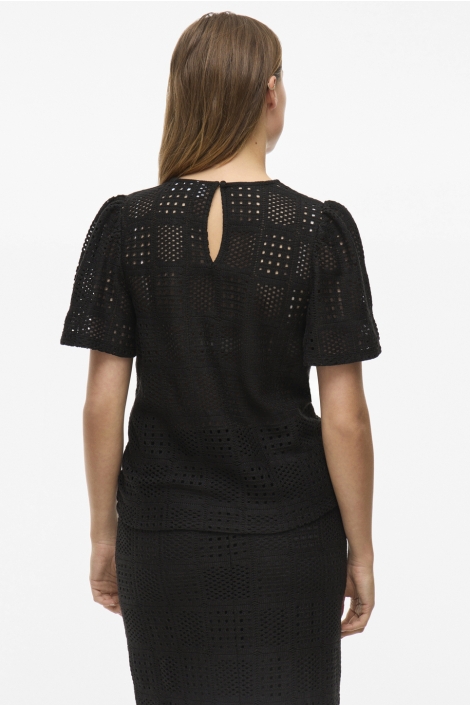 Vila vinovira o-neck s/s top